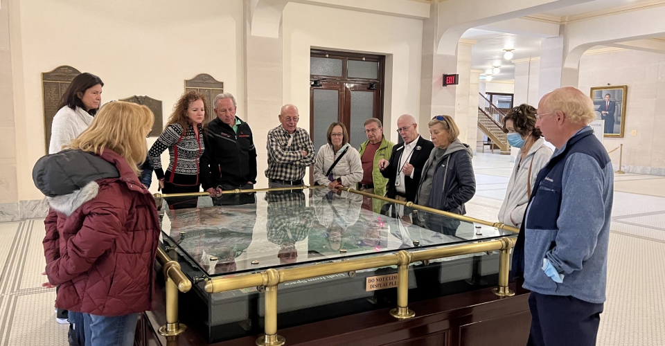 1st VP Event – Tour of Capitol